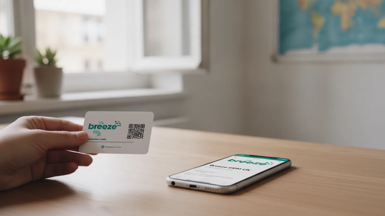 Breeze eSim UK product and use context