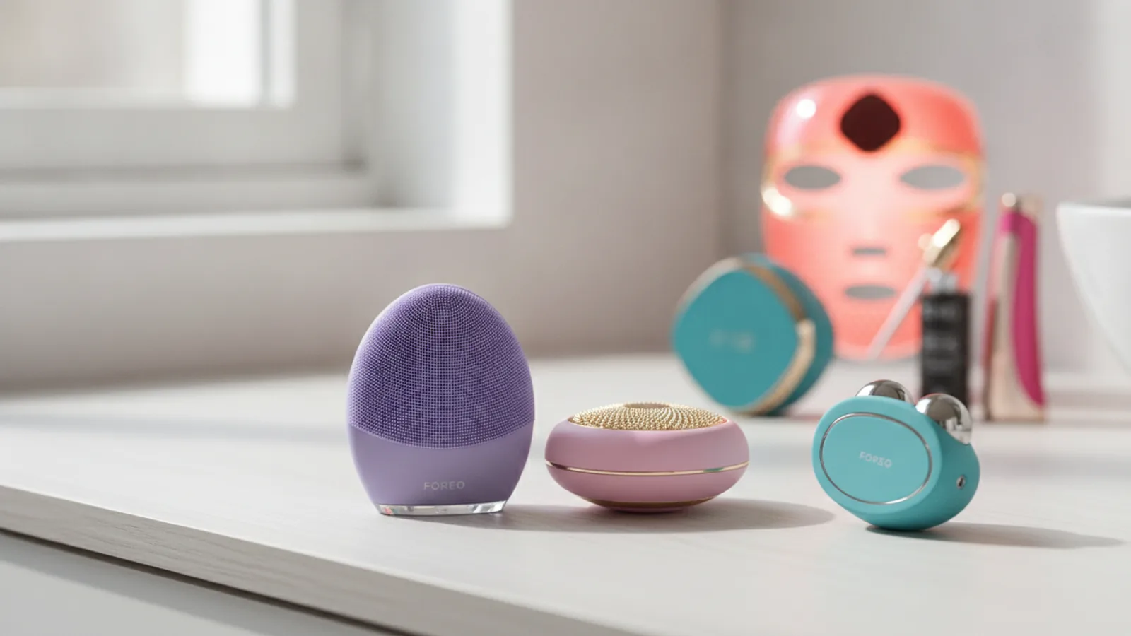 Foreo detail comparison image