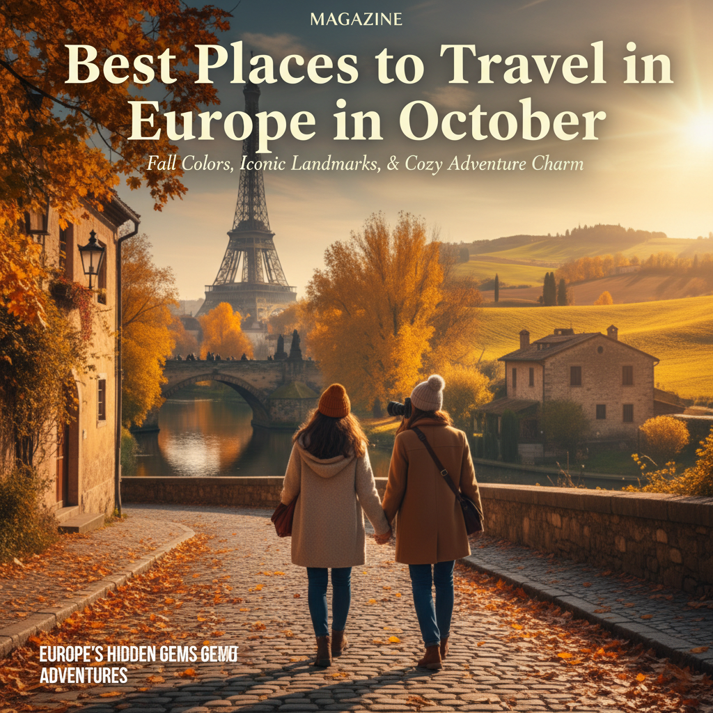 Best Places to Travel in Europe in October—fall colors, iconic landmarks, and cozy adventure charm