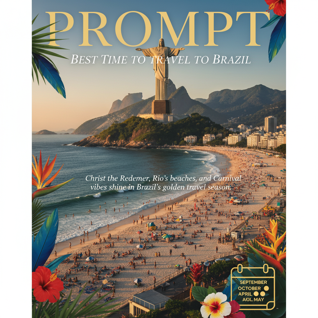 Christ the Redeemer, Rio’s beaches, and Carnival vibes shine in Brazil’s golden travel season.