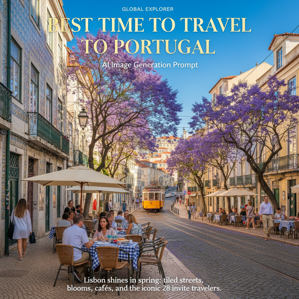 Lisbon shines in spring: tiled streets, jacaranda blooms, cafés, and the iconic tram 28 invite travelers.